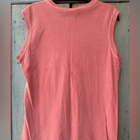 “Save a horse, ride a cowboy” Pink/Peach Graphic Tee with Western Print - Picture 4 of 8